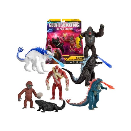 Godzilla Vs Kong Figuras Surtido