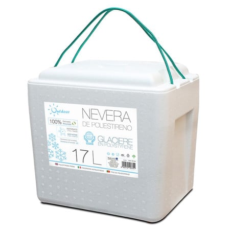 Nevera De Poliestireno Con Cordón 17 L