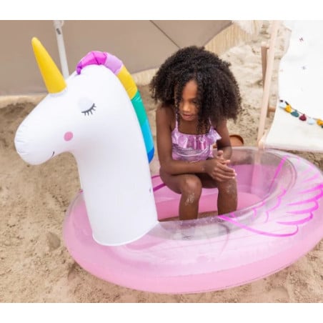 Flotador Unicornio Con Alas 104cm