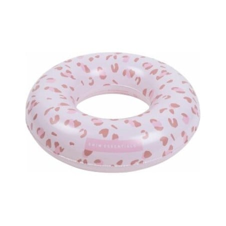 Flotador Redondo 90cm Leopardo Rosa