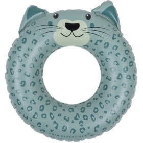 Flotador Redondo 55cm Leopardo Verde