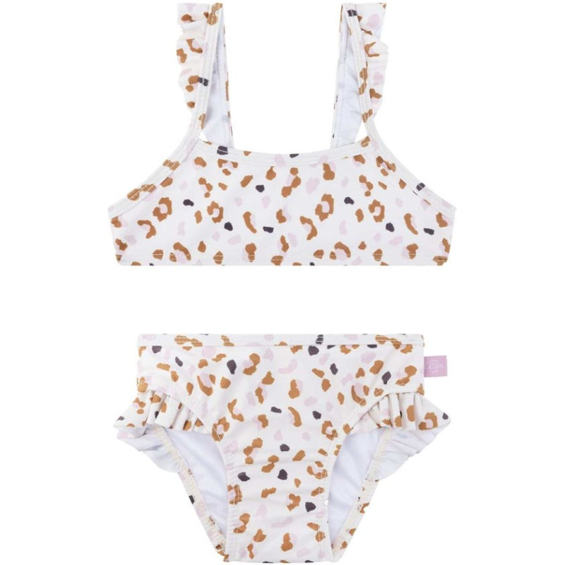 Bikini Leopardo Kahki T122/128