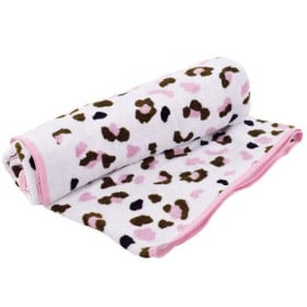 Toalla De Playa Leopardo Kahki 135x65cm 2