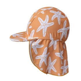 Gorro Playa C/Proteccion Estrellas 0-12m