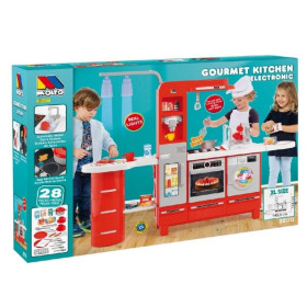 Cocina Gourmet Con Luces, Sonido Y Grifo