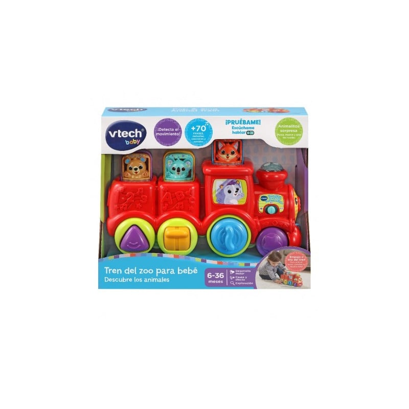 tren del zoo para bebe vtech