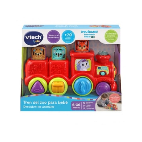 tren del zoo para bebe vtech