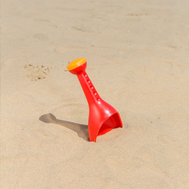 Pala de Playa Cavadora y Rociadora Roja