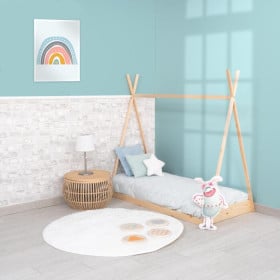 Cama Infantil Tipi Montessori 75x114x140cm