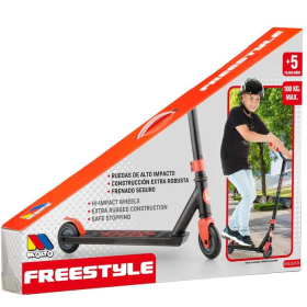 Patinete Deluxe Free Style Rojo