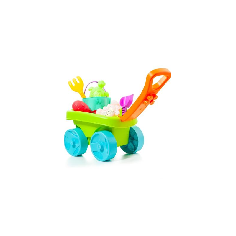 Vagón De Playa Infantil Con Accesorios