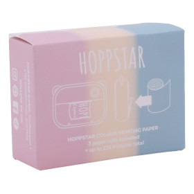 Hoppstar Recarga 3 Rollos Papel Colores