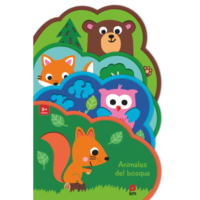 Animales Del Bosque Libro De Fieltro