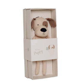 Peluche Perrito En Caja De Regalo
