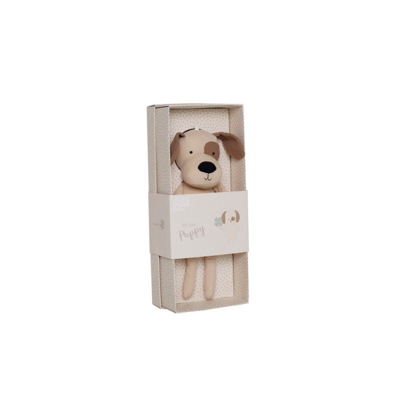 Peluche Perrito En Caja De Regalo