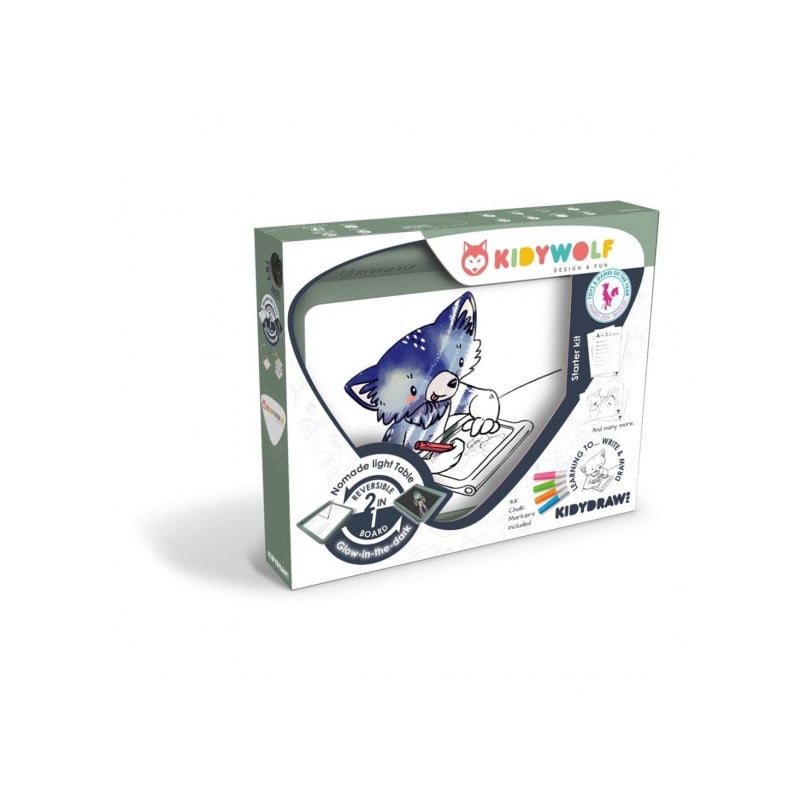 Tableta Luminosa Kidydraw-Pro Verde