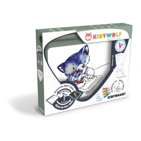 Tableta Luminosa Kidydraw-Pro Verde