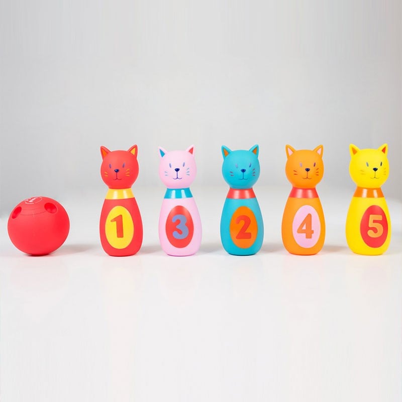 Juego De Bolos Gato