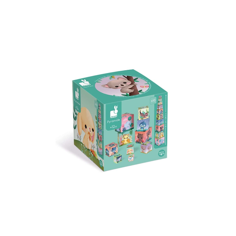 Pirámide Cuadrada Los Animales Adorables