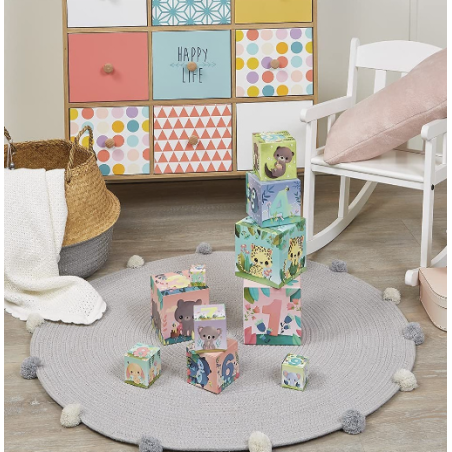 Pirámide Cuadrada Los Animales Adorables