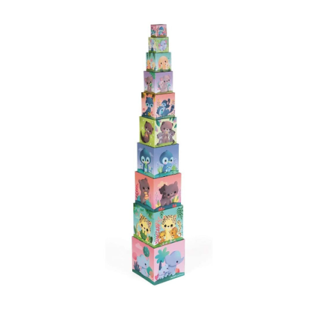 Pirámide Cuadrada Los Animales Adorables