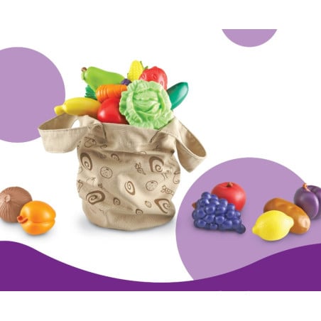 Bolsa de Frutas y Verduras Learning Resources