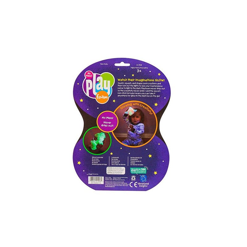 Playfoam Brilla en la Oscuridad
