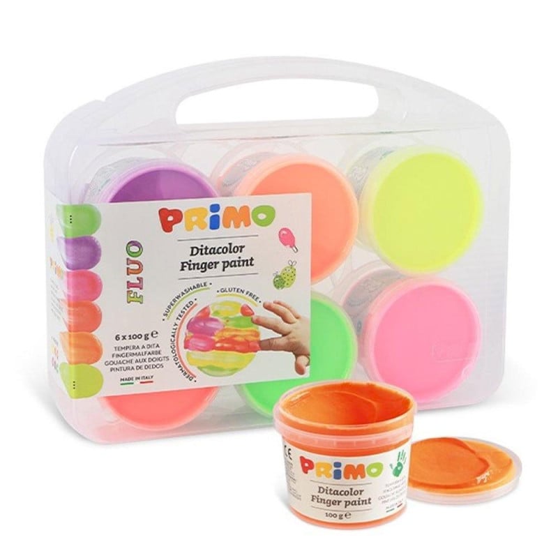 Pintura De Dedos Fluor