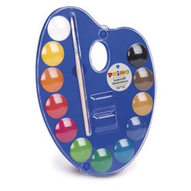 Paleta Acuarela 12 Colores Primo