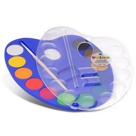 Paleta Acuarela 12 Colores Primo 2