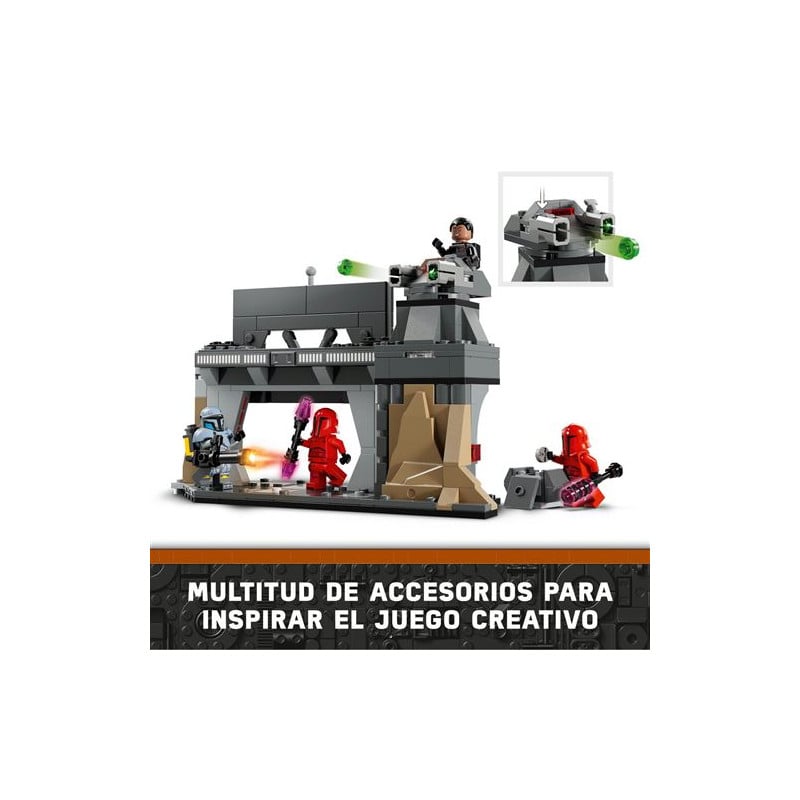 Batalla Entre Paz Vizsla y Moff Gideon LEGO Star Wars