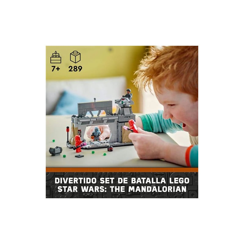 Batalla Entre Paz Vizsla y Moff Gideon LEGO Star Wars