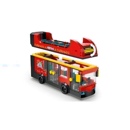 Autobús Turístico Rojo de Dos Plantas LEGO City