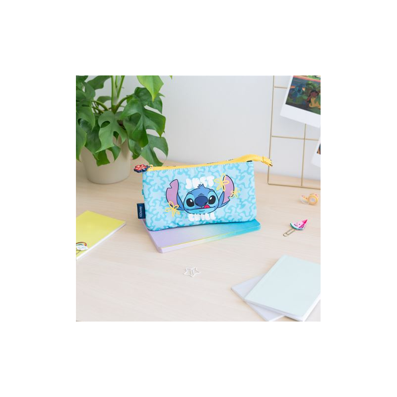 Estuche Triple Stitch Tropical