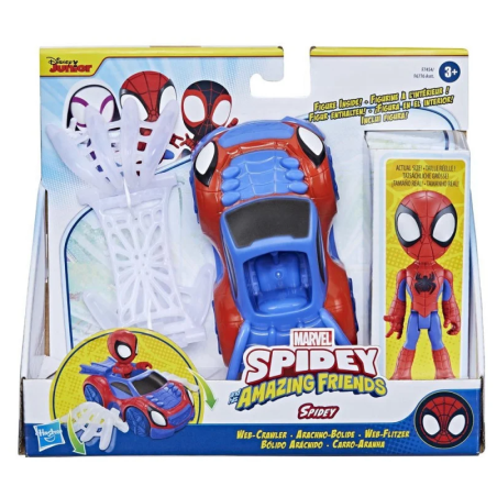 Spidey Figura Y Vehículo Arácnido