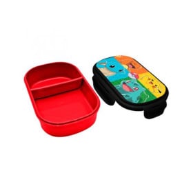 Pokémon Sandwichera Con Cubiertos 2