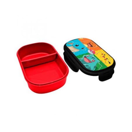 Pokémon Sandwichera Con Cubiertos