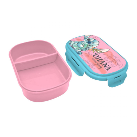 Stitch Sandwichera Con Cubiertos