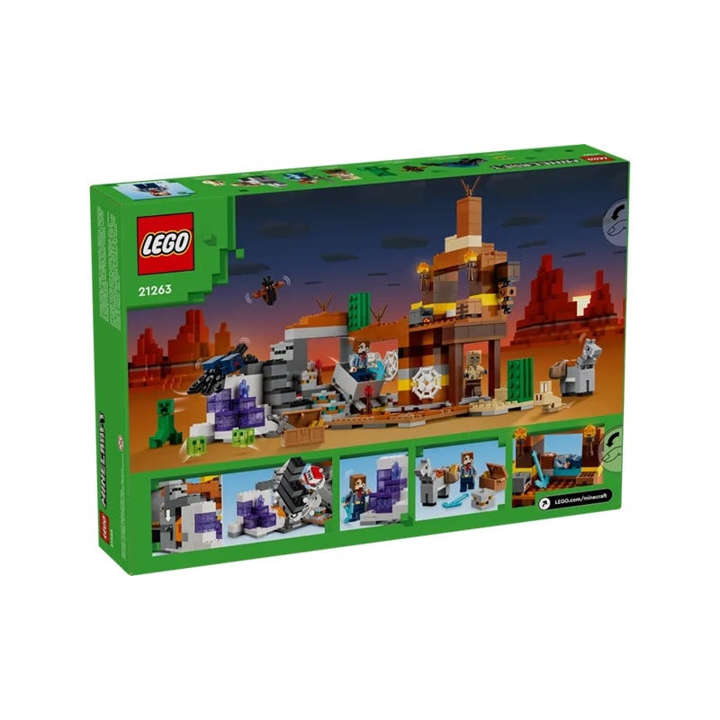 LEGO Minecraft El Pozo de Mina de Los Páramos