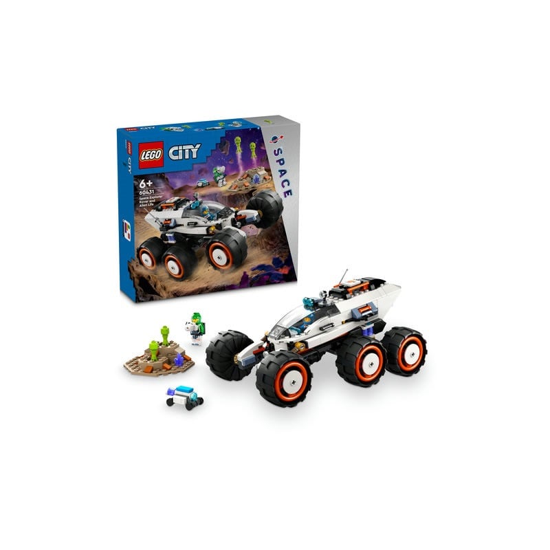 LEGO City Rover Explorador Espacial y Vida Extraterrestre