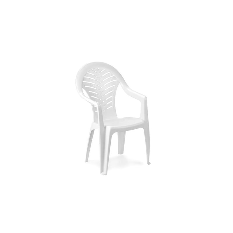 Silla Ocean Respaldo Alto Blanca