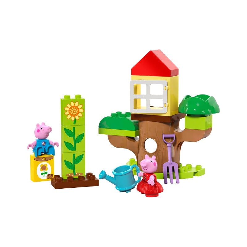 LEGO Duplo Jardín y Casa del Árbol Peppa Pig