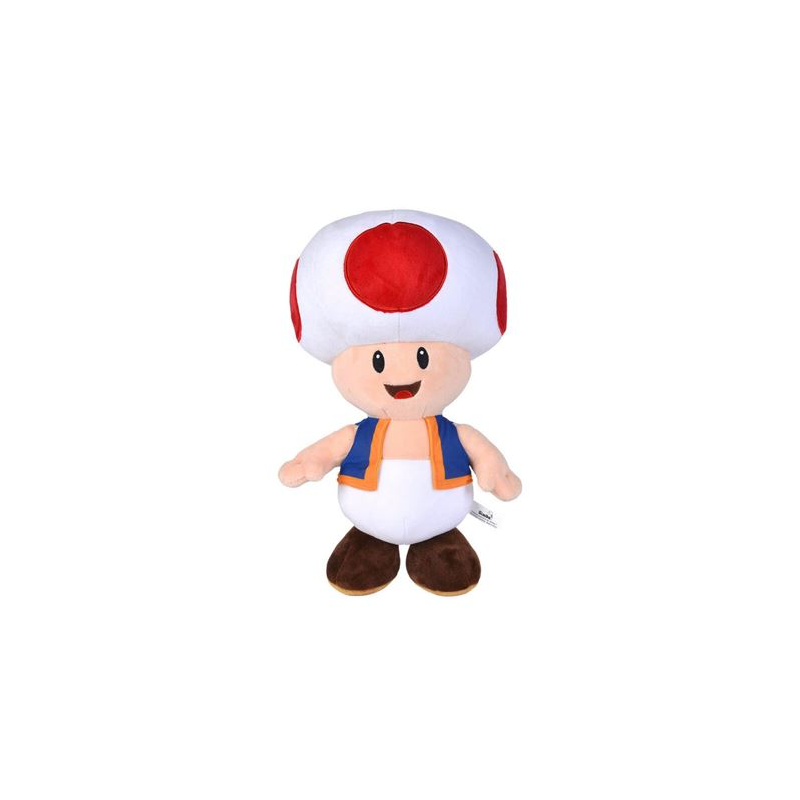Super Mario Peluche Toad 40 Cm
