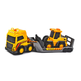 Volvo Tráiler Excavadora Luz Y Sonido 2