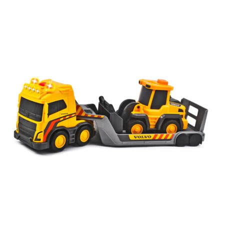 Volvo Tráiler Excavadora Luz Y Sonido