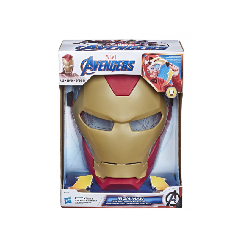 Marvel Iron Man Mascara Con Efectos