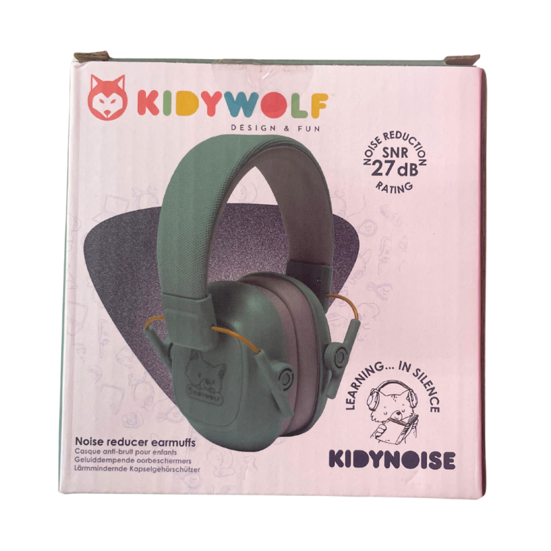 Kidywolf Auriculares Anti Ruido Kidynoise Verde