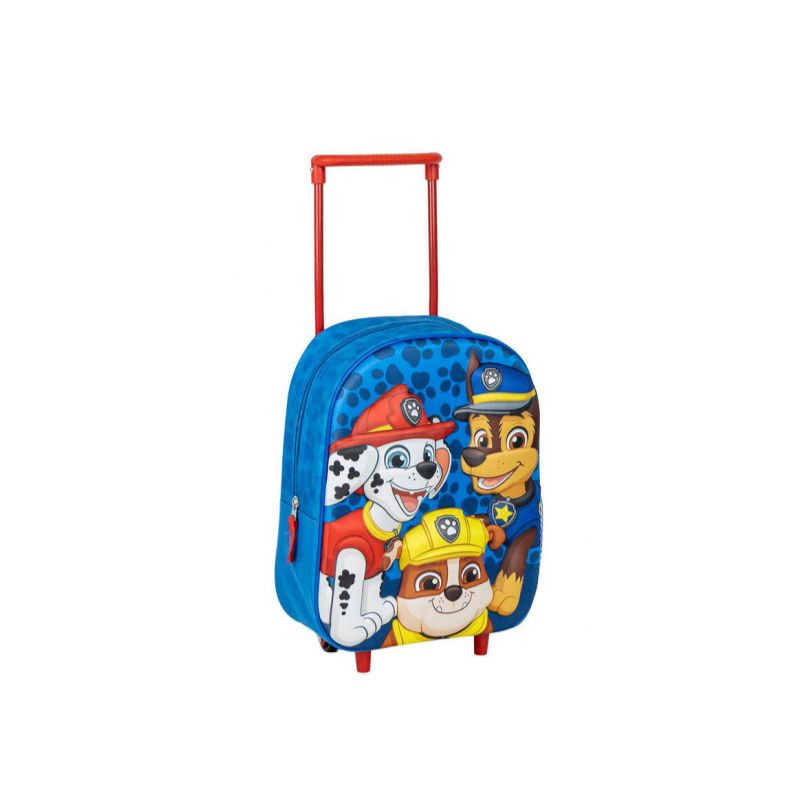 Mochila Infantil Trolley 3D Patrulla Canina