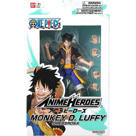 One Piece Anime Heroes Luffy Dressrosa