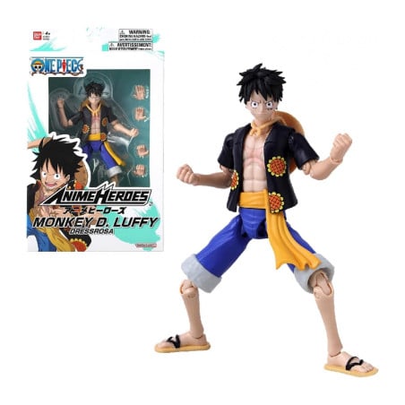 One Piece Anime Heroes Luffy Dressrosa